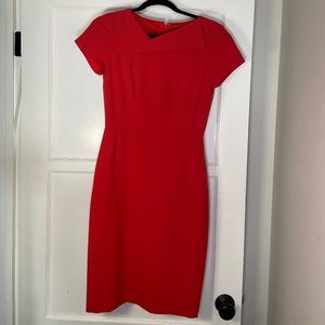 Tahari Structured Midi Dress